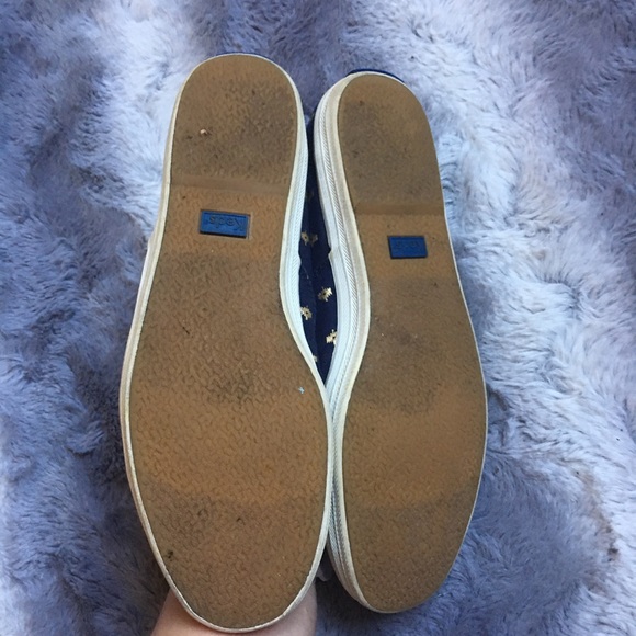 Navy and Gold Keds - Picture 4 of 7